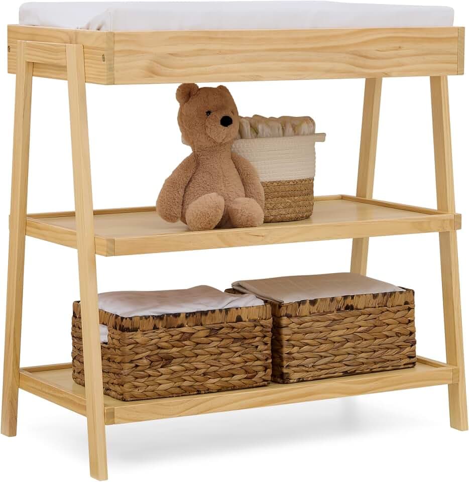 Delta Children Scout Changing Table, Natural