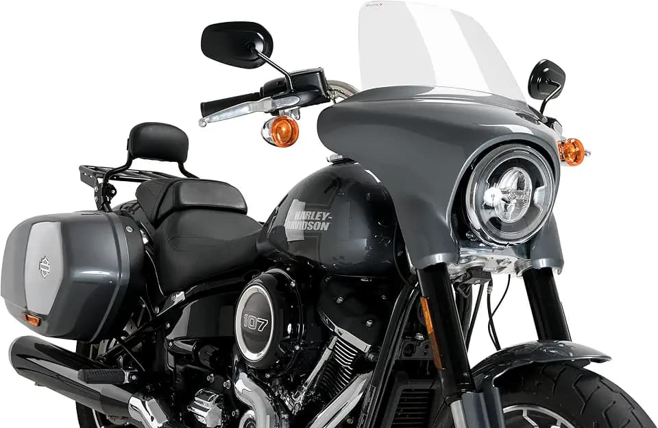 Puig 21236W High-Road Touring optimierte Aerodynamik, Transparent