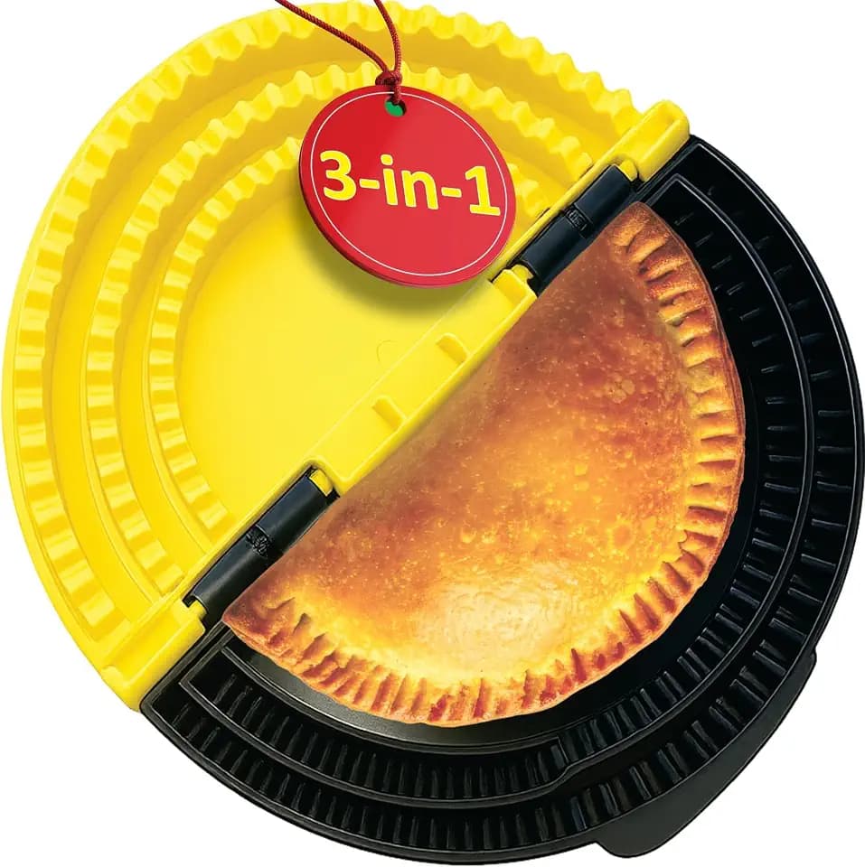 Professional 3 in 1 Tortilla Sealer & Quesadilla Maker for 10"+8"+6" Wraps, Adjustable & Detachable Sealer for Burritos, Tacos, Dumplings, Calzone, Sandwich, Empanada maker press 6, 8 &10 inch large