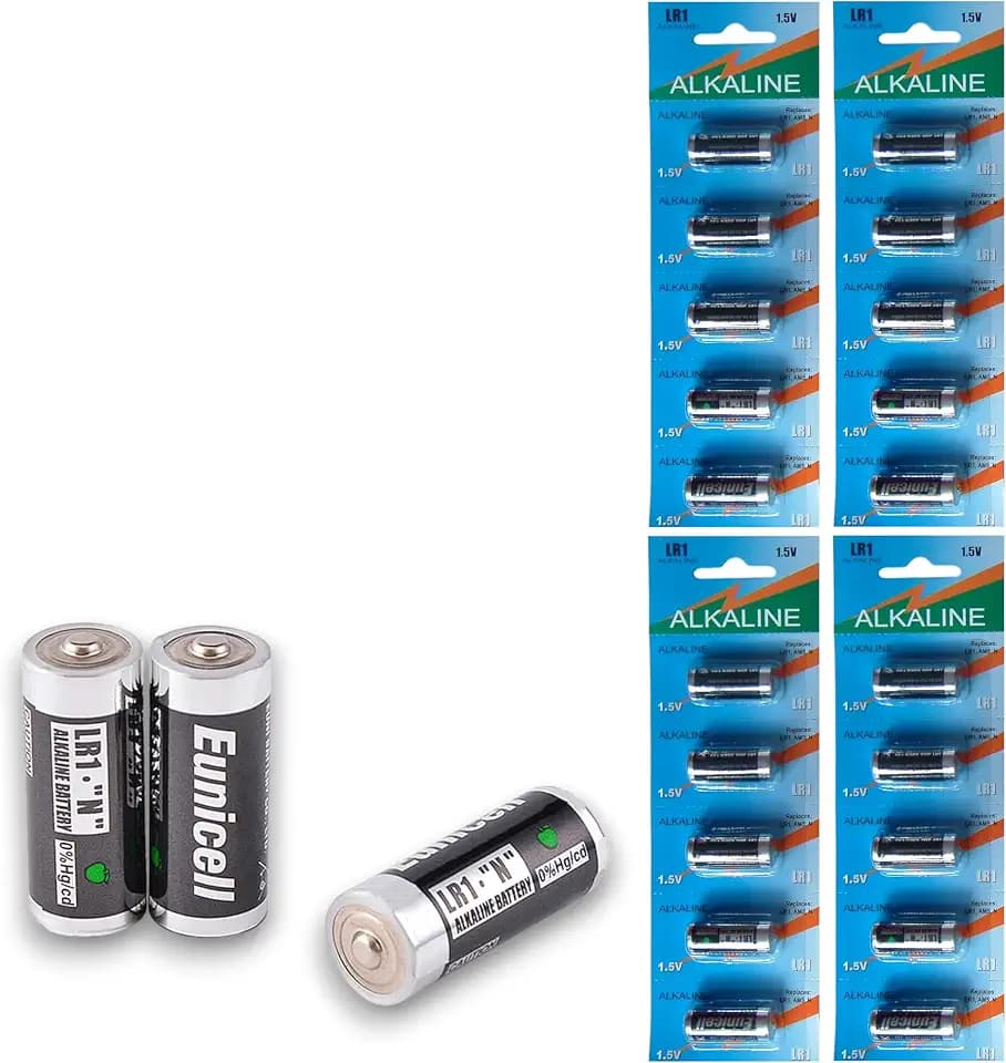 Eunicell MN9100 Alkaline Batterien LR1/N, AM5, 1,5 V, 20 Stück