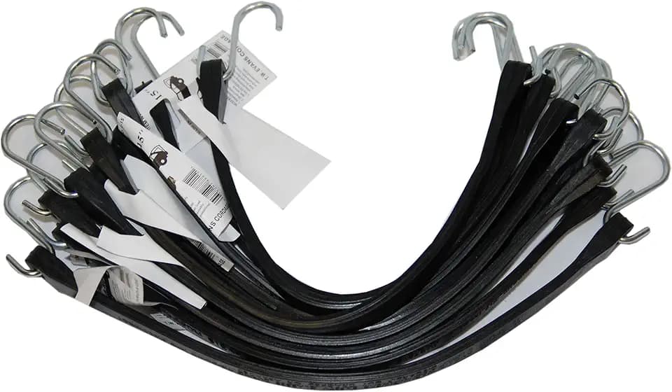T.W Evans Cordage E-31B Stay-Tite Rubber Straps, 31-Inch, 50-Pack