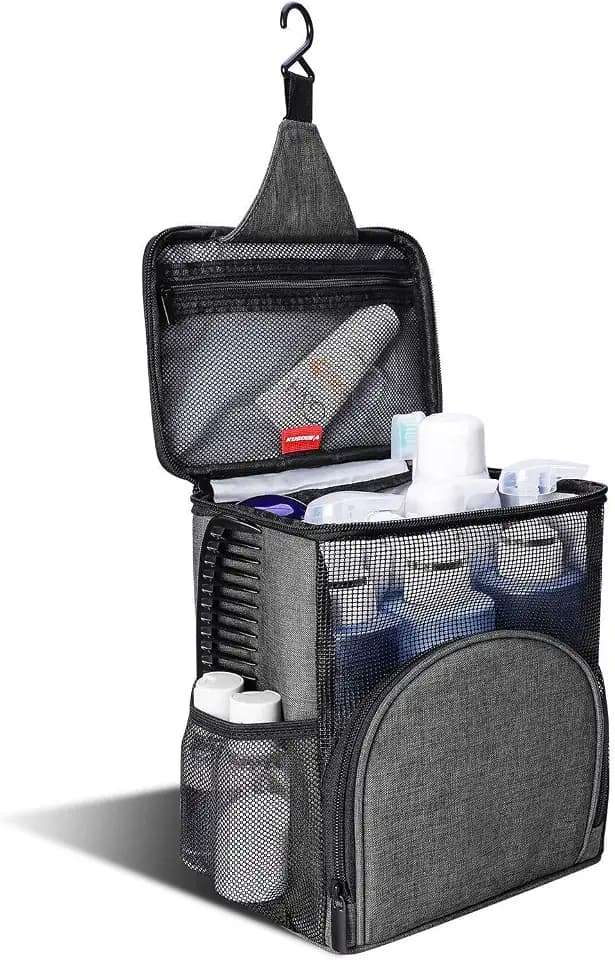 Shower Caddy Tote,Quick Dry Shower Bag Dorm Room Essentials for College Student Girls Boys,Hanging Mesh Shower Caddy Portable for Summer Camp,Travel,RV Essentials,Shower Bag for Women Men