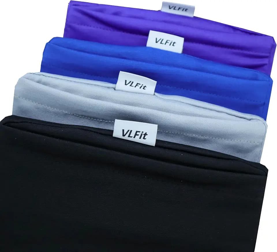 VLFit Yoga Pilates-Kopfkissen – 2,5 cm. Schaumstoff-Yoga-Kissen – ideal für Balance-Pad, Yoga-Knieschützer, Pilates-Block – maschinenwaschbarer Bezug 30 x 20 x 2,5 cm