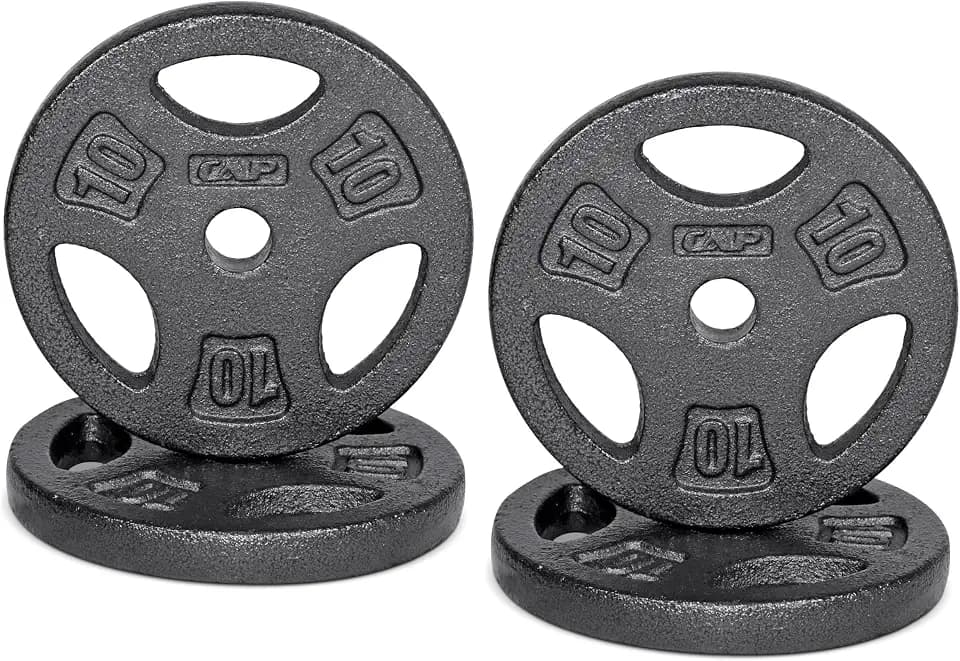 CAP Barbell Standard 1-Inch Grip Weight Plates