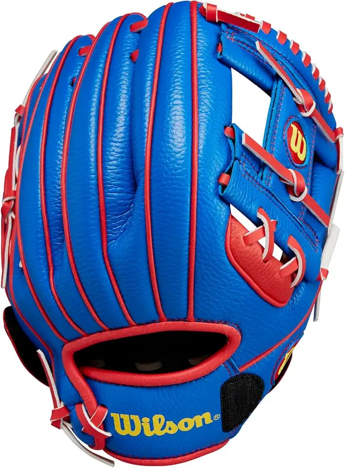 Wilson | A200 | Youth T-Ball & Baseball Glove + Mitt | Sizes 9" - 10" | Right + Left Hand Throw | Multiple Styles
