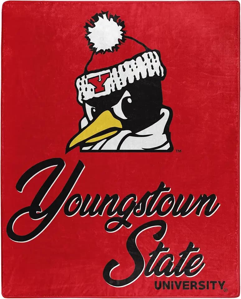 Northwest NCAA Unisex-Adult Raschel Throw Blanket