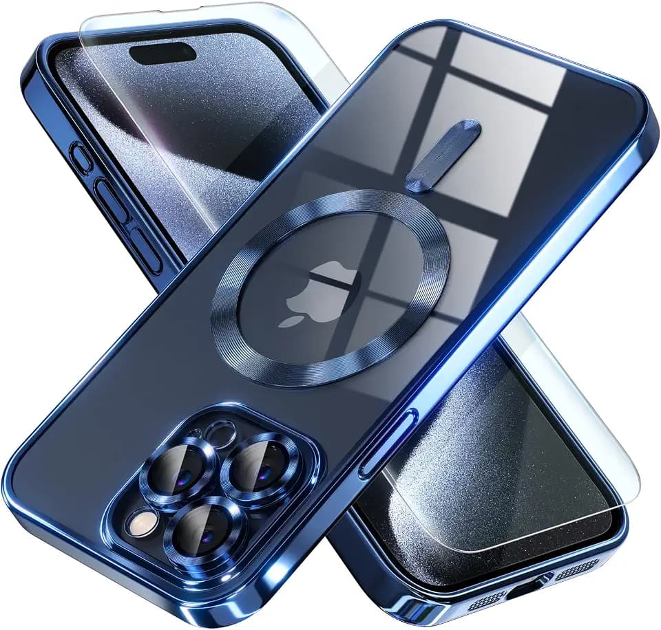 Misea Magnetic for iPhone 15 Pro Max Case Compatible with MagSafe
