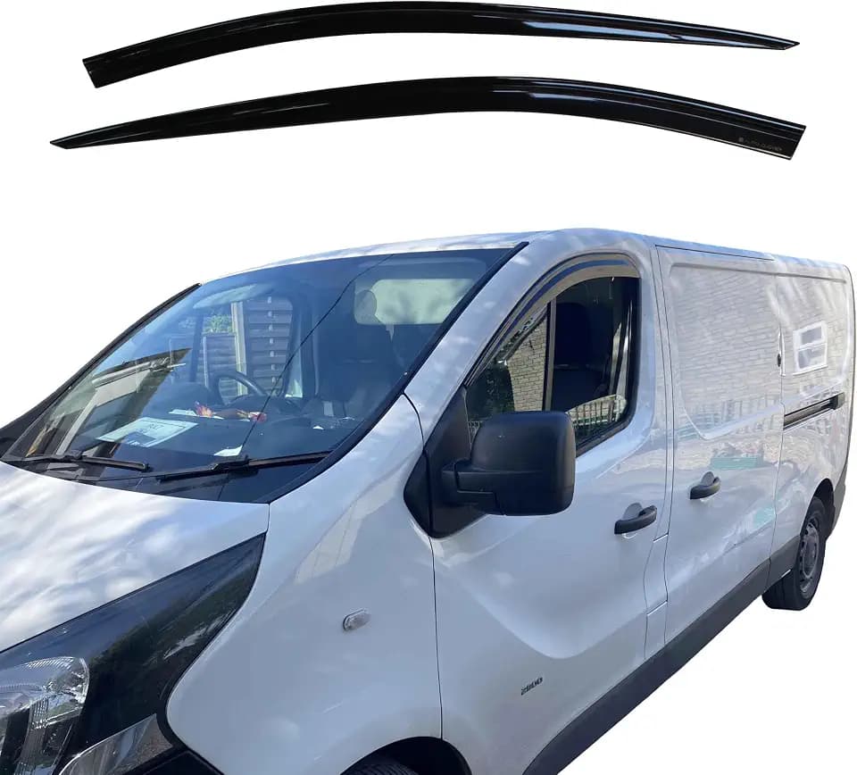 Auto Clover Windabweiser Set für Opel Vivaro MK2 2015-2019 (2 Stück)