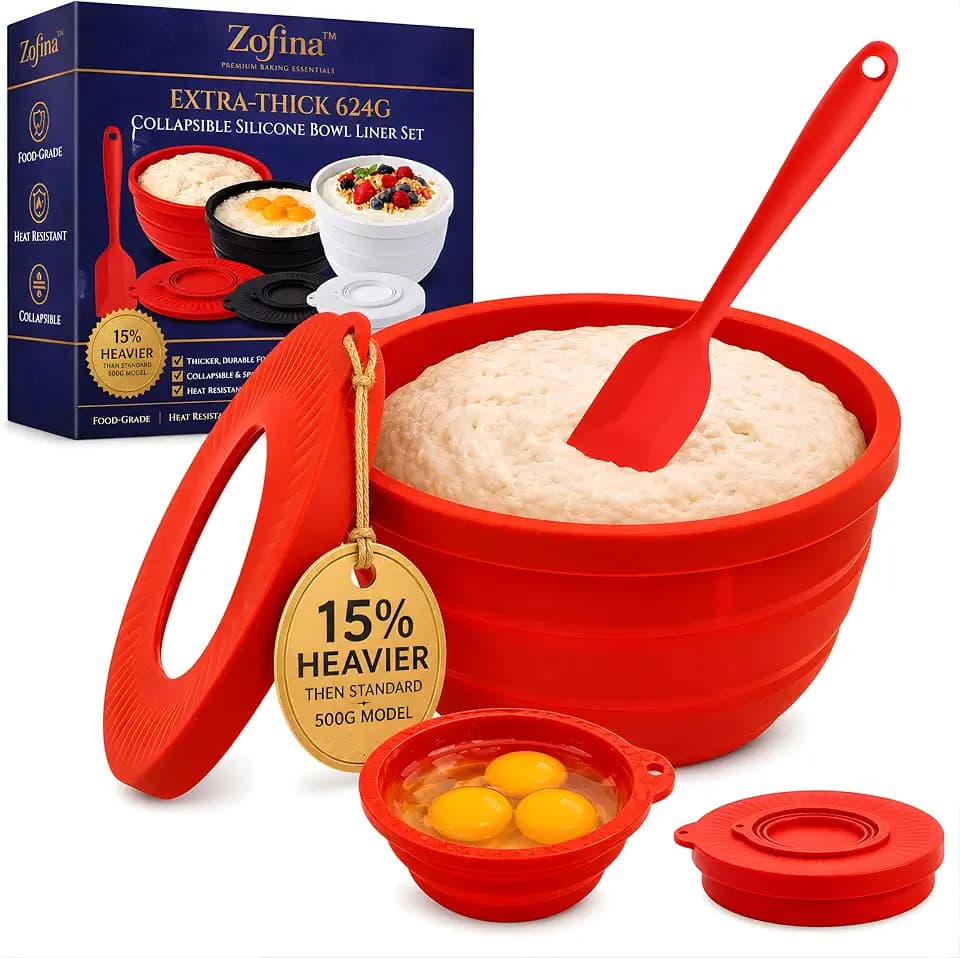 Silicone Bowl Liner for KitchenAid 5 Quart Tilt-Head Stand Mixer