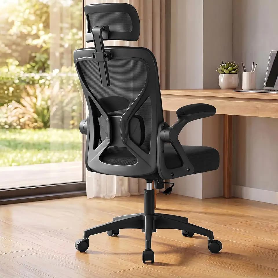 VASAGLE Ergonomic Mesh Office Chair with Adjustable Lumbar Support