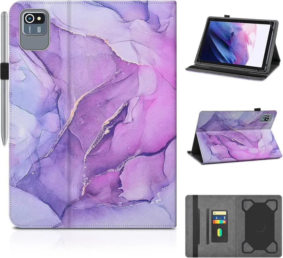 KATUMO Universal Hülle für 10-10,1 Zoll Tablet, Cover Case für Blackview/HotLight/TECLAST/SEBBE/XGODY/JIKOCXN/Lville/AOCWEI/OSCAL/TPZ/Oangcc/OUZRS/Yicty/GOODTEL/DOOGEE/ZONKO/Azeyou/SGIN Tablet