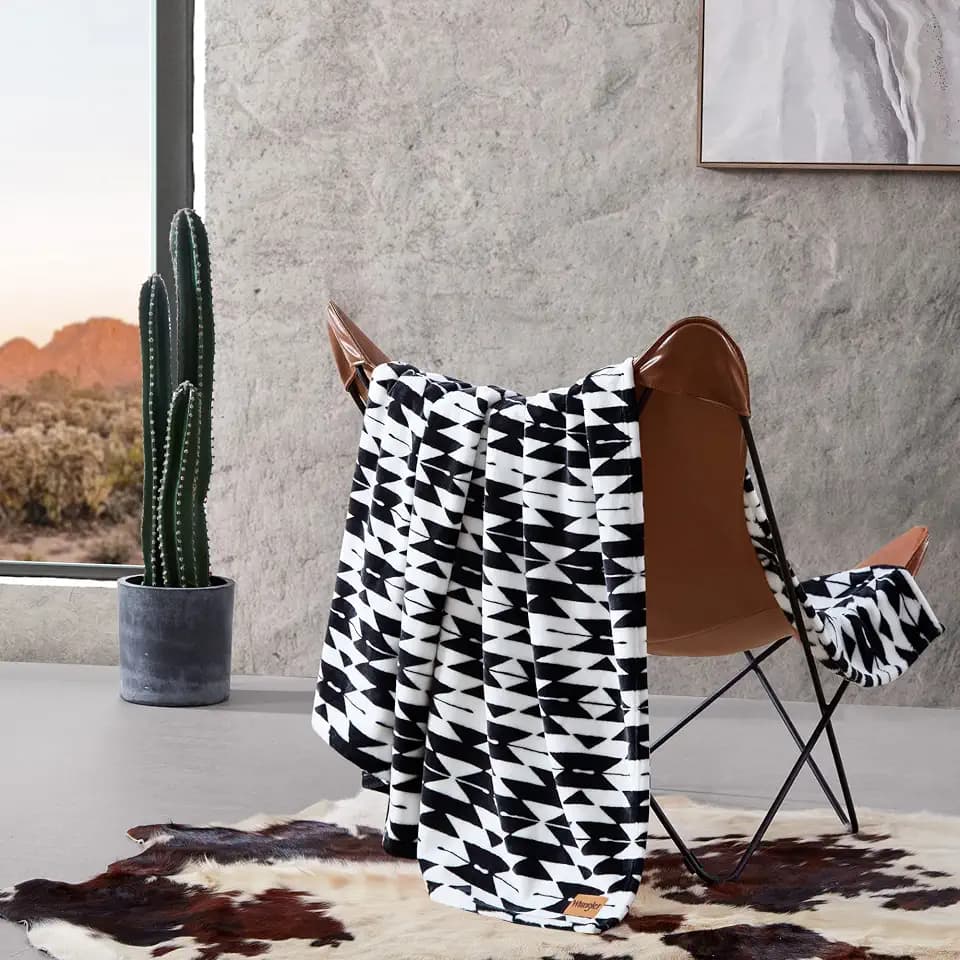 Wrangler - Soft Plush Throw Blanket for Bed & Couch, 50 x 70