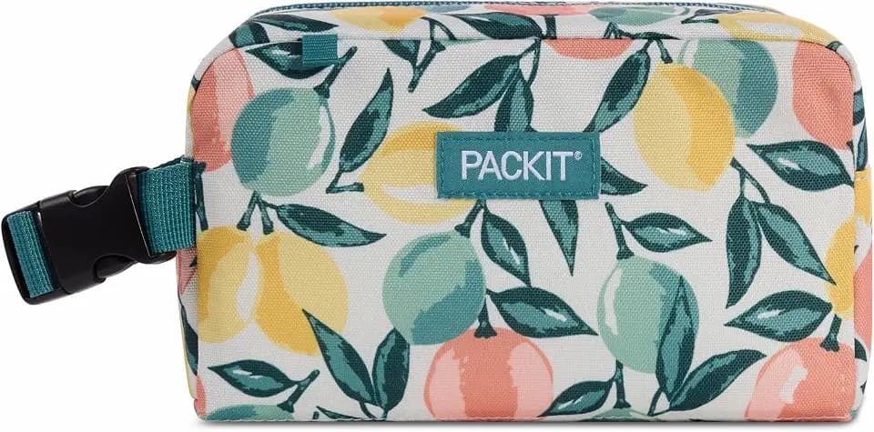 PackIt Freezable Snack Box, Citrus Orchard