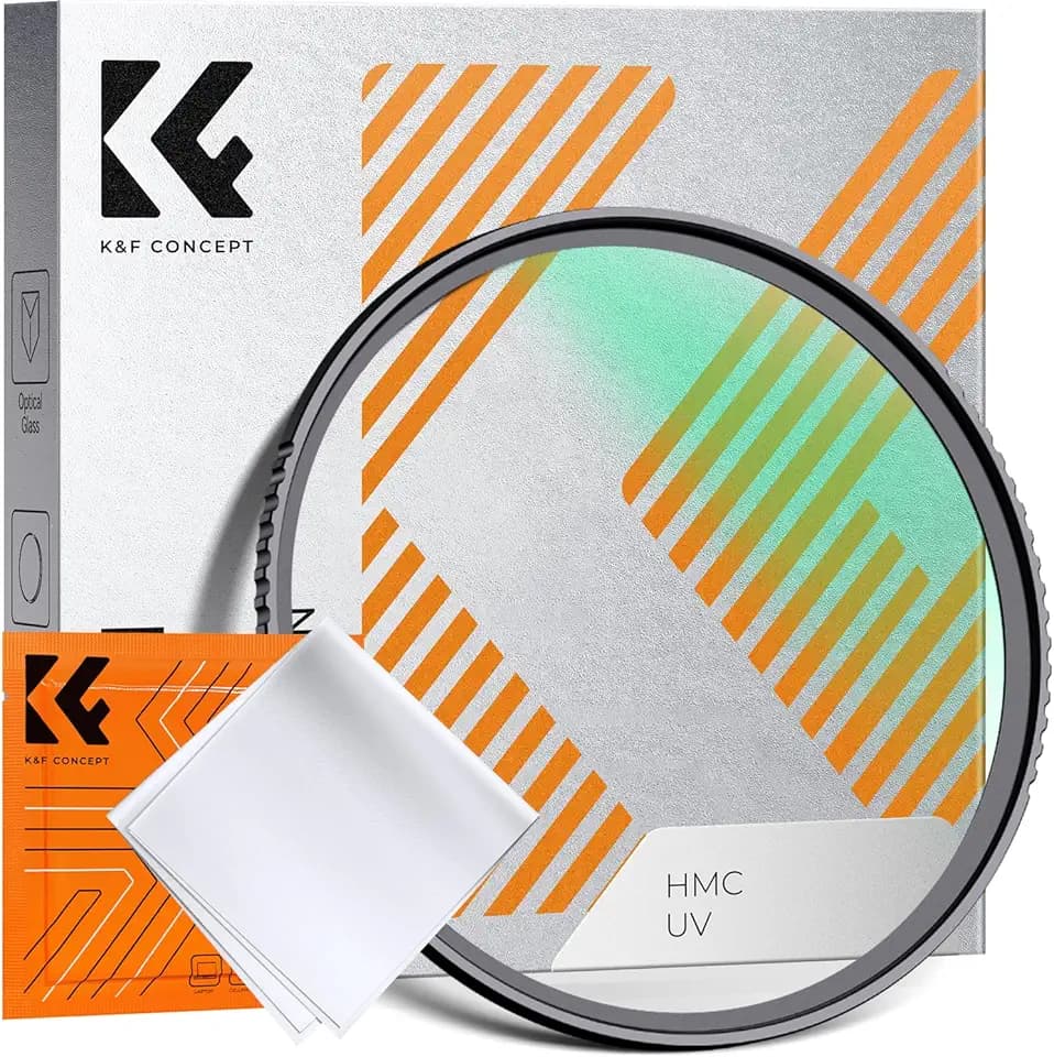 K&F CONCEPT UV Filter 67mm Schutzfilter mit Reinigungstuch