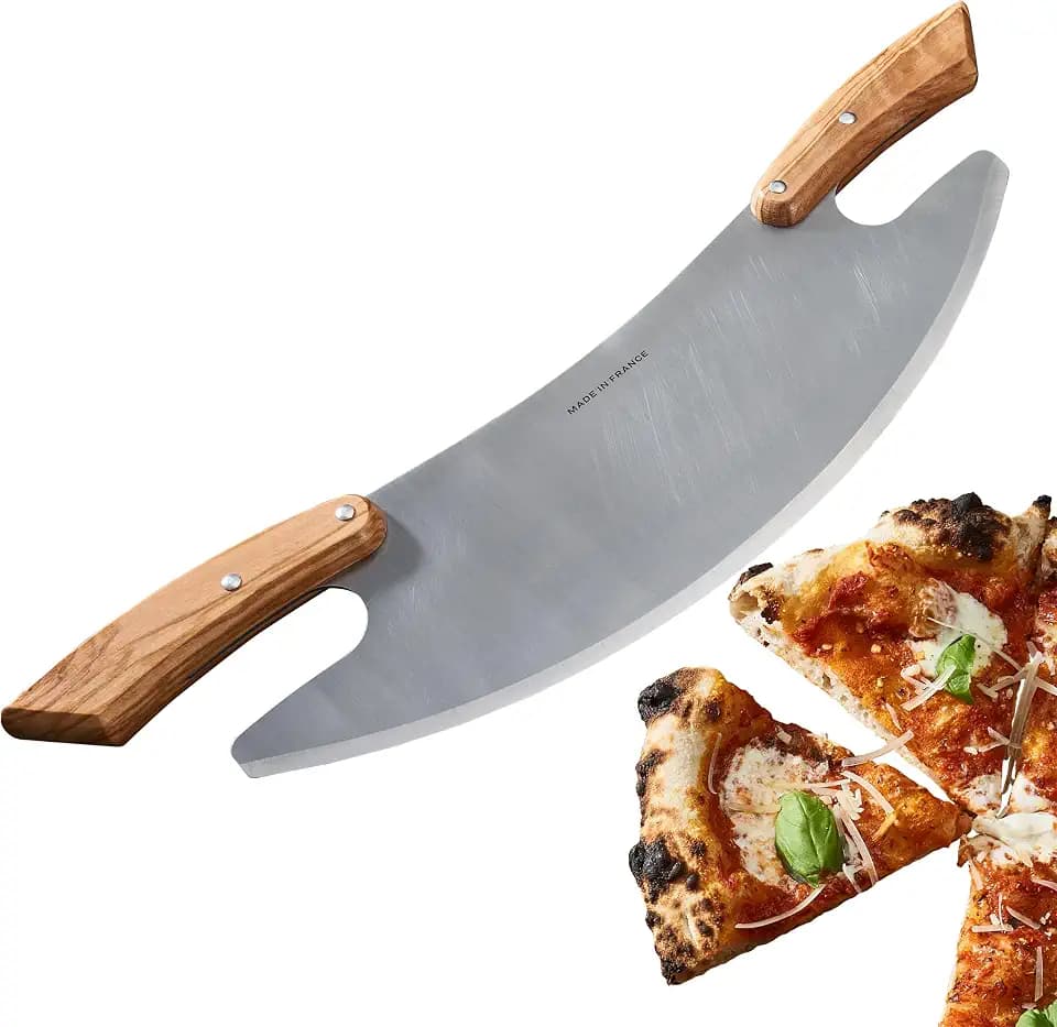 Classic Cuisine Pizza Cutter Rocker Blade, 17”, Made in France