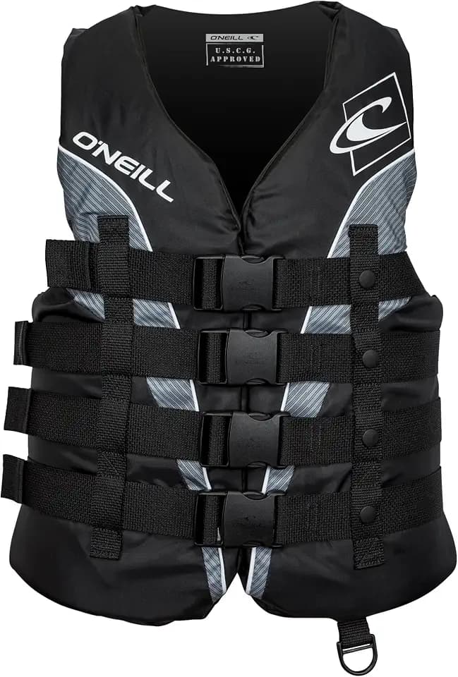 O’Neill Men’s SuperLite USCG Approved Life Vest – Lightweight Men’s Life Jacket for Boating, Wakeboarding, Waterskiing & Your Favorite Water Activities