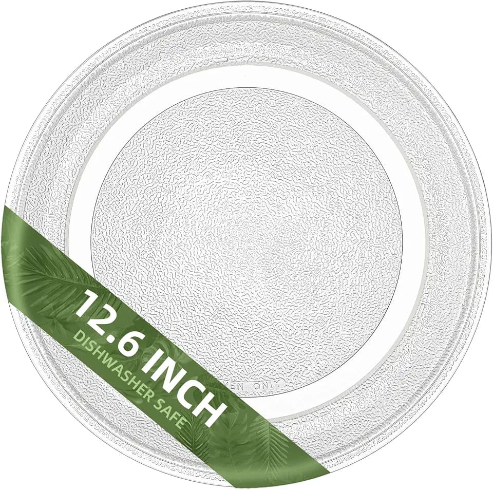 12.6" Microwave Turntable Plate for Amana Microwave Glass Plate