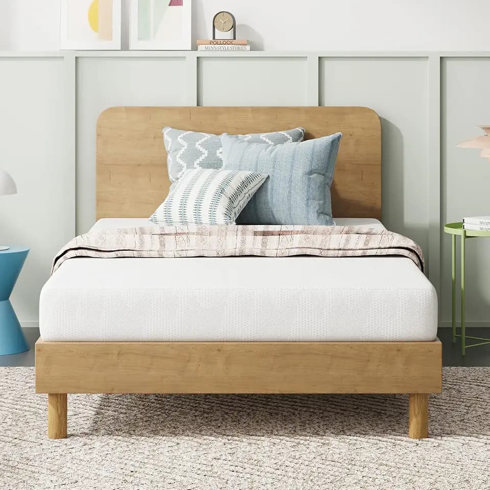 Novilla Twin Mattress, 6 Inch Twin Bed Mattress with Gel Memory Foam