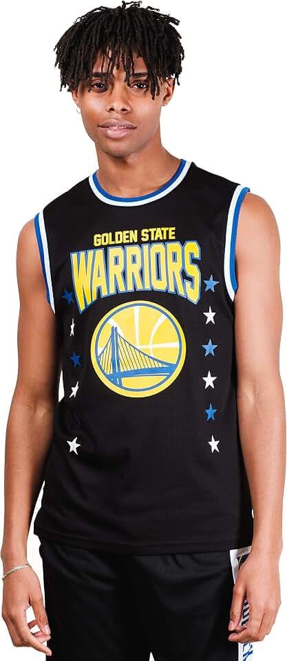 Ultra Game Men's NBA Official Super Soft Sleeveless Tank Top Muscle T-Shirt