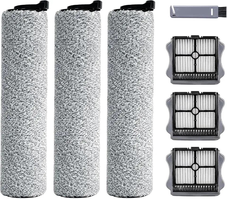 Keluke Replacement Roller Brush and Filters for Tineco iFloor 3 & S3