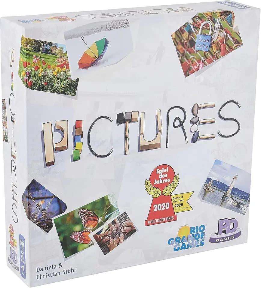 Rio Grande Games Pictures - Creative Family Board Game for 3-5 Players