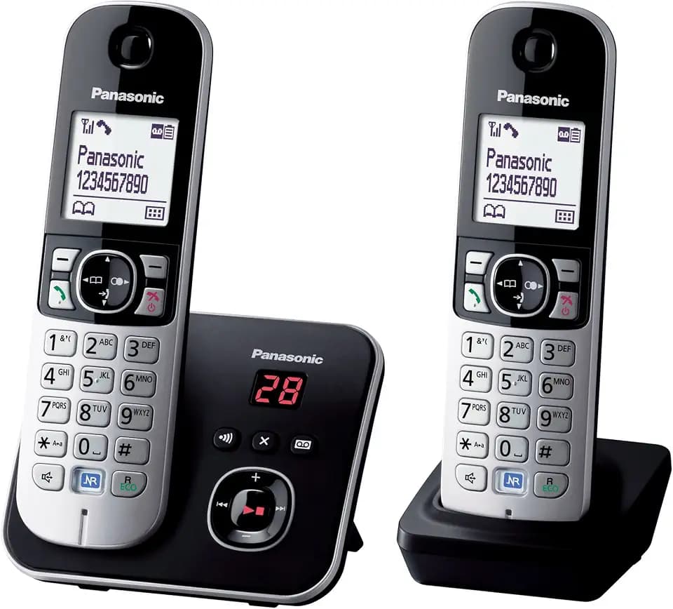 Panasonic KX-TG6822GB Black KX-TG6822GB, DECT Telephone, KX-TG6822GB