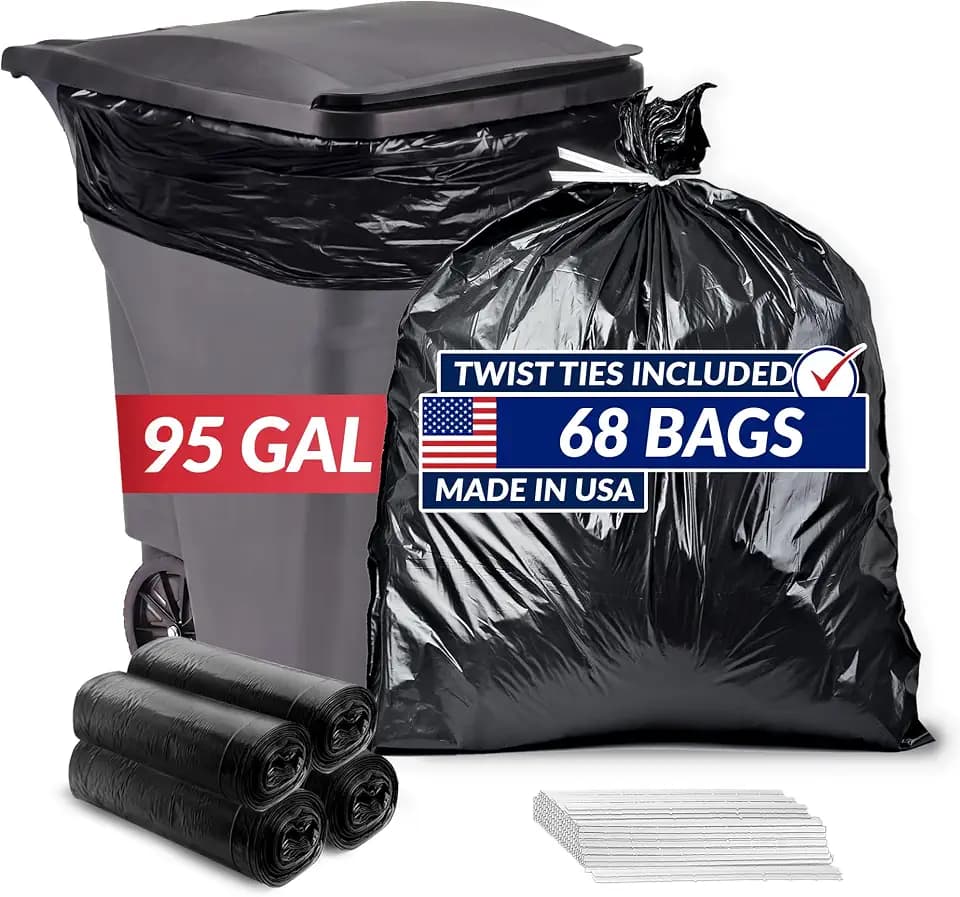 Reli. 95 Gallon Trash Bags Heavy Duty