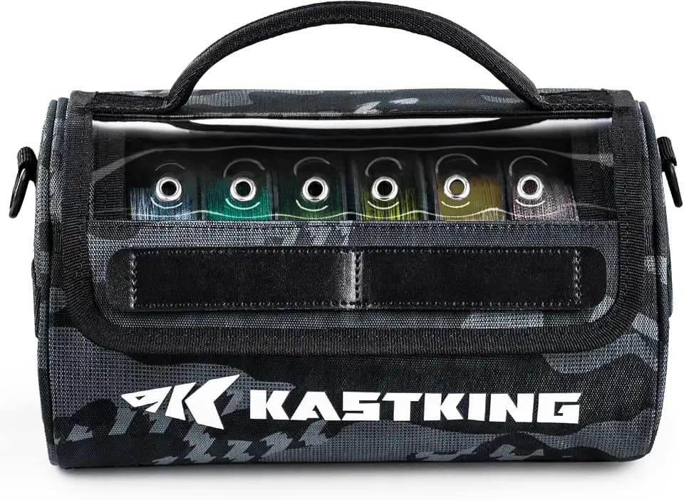 KastKing BaitSpace Line Bag Water Resistant Tackle Bag, Organize Spools