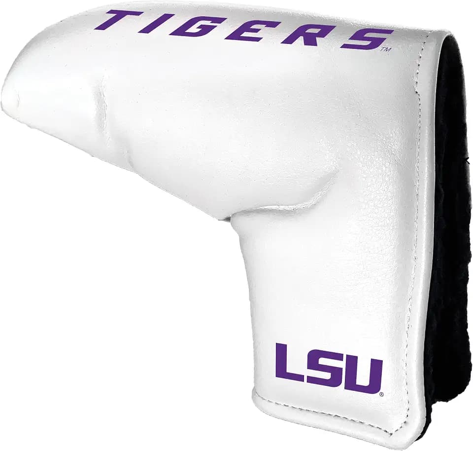 Team Golf NCAA Tour Blade Putter Cover (White), Fits Most Blade Putters, Scotty Cameron, Taylormade, Odyssey, Titleist, Ping, Callaway