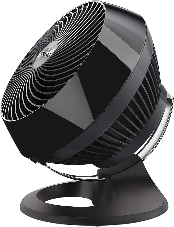 Vornado 660 Large Air Circulator Fan, 4 Speed, Adjustable Tilt, Black
