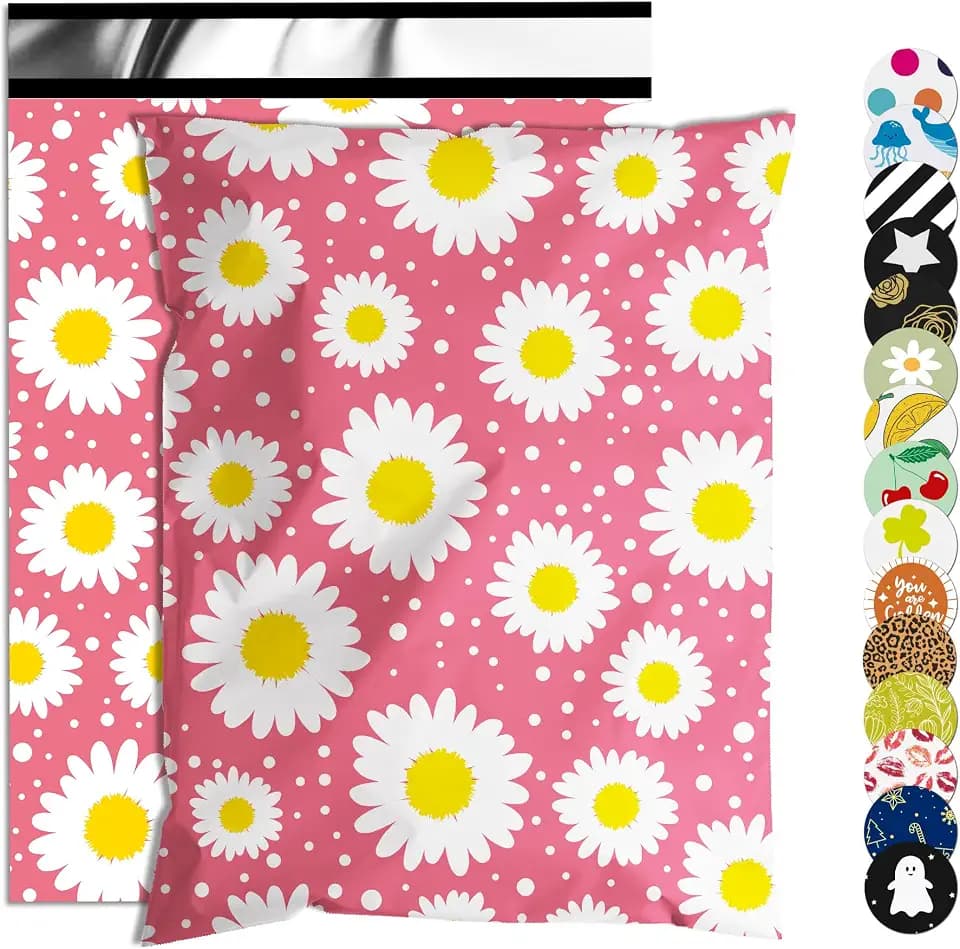 Poly Mailer 14.5x19 Inch 50 Pcs, Shipping Bags for Clothing