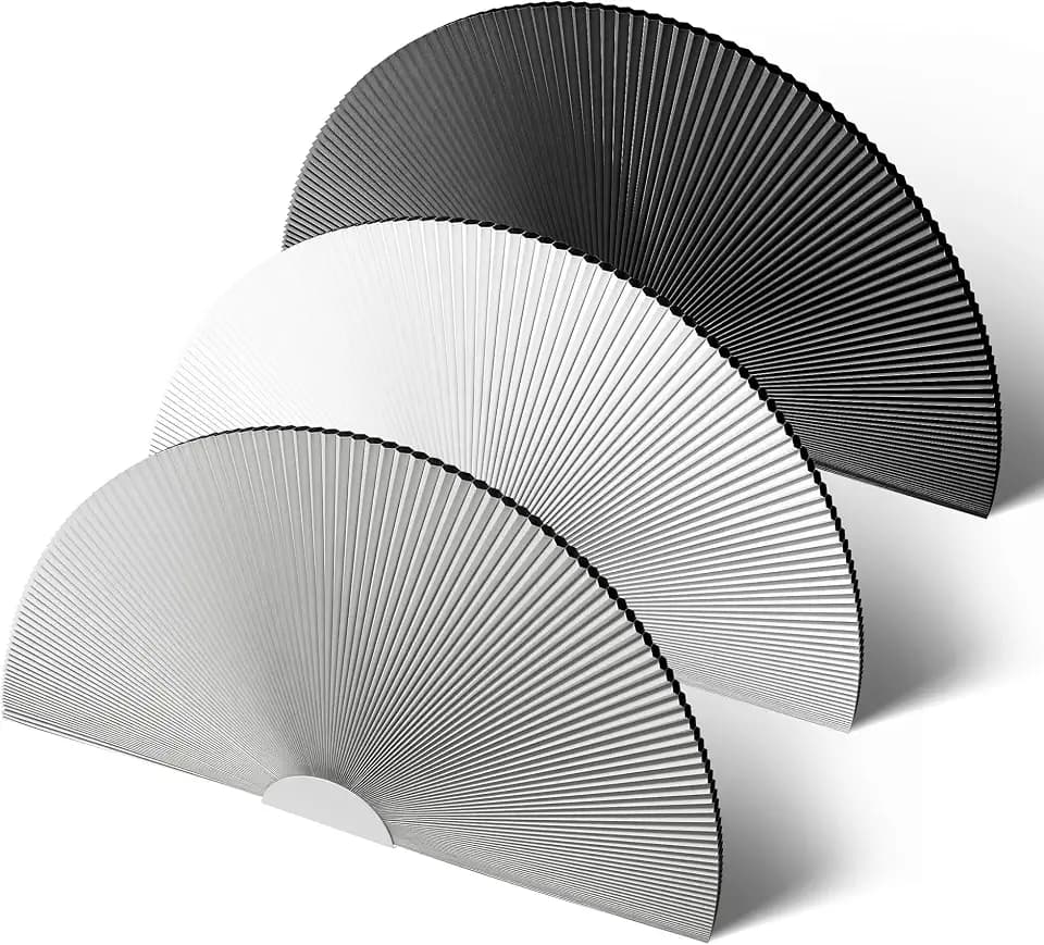 Arch Window Shades Blackout Half Circle Cordless Cellular Shades No Drill Half Moon Honeycomb Blinds for Indoor Window Thermal Insulation Noise Reduction,Blackout-Gray,72" W x 36" H