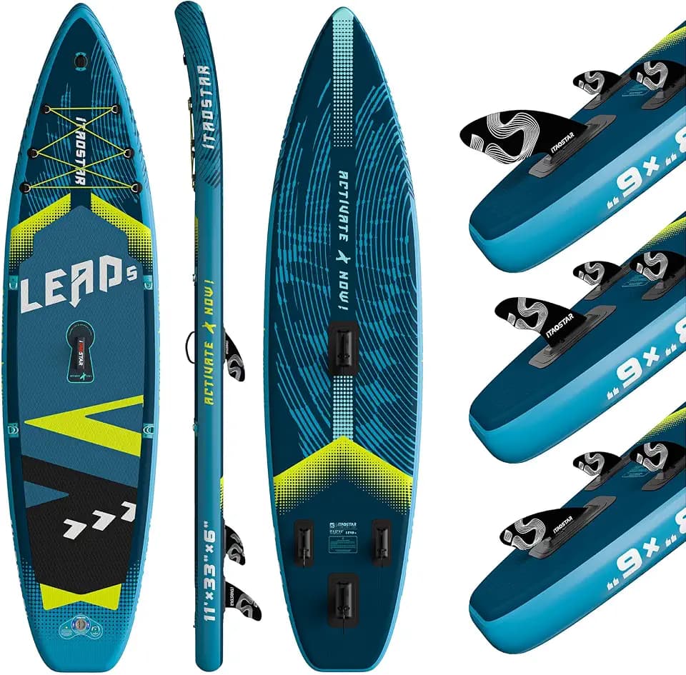 iTAOSTAR Lead-Activate Now, 12'x35/11'x33, Paddle Board w/All Accessories