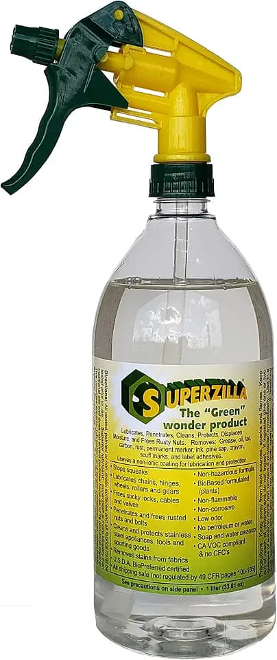 Powerful All-Purpose Cleaner and Lubricator – “The Green Wonder Product” – 1-Liter Spray Bottle