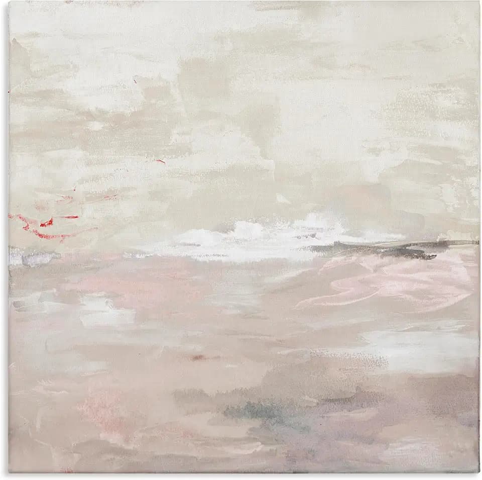 Stupell Industries Neutral Landscape Abstract, 30 x 30 Inch Canvas Wall Art