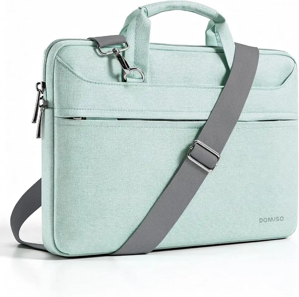 DOMISO Laptoptasche 17-17,3 Zoll Wasserdicht Laptop Tasche Aktentasche