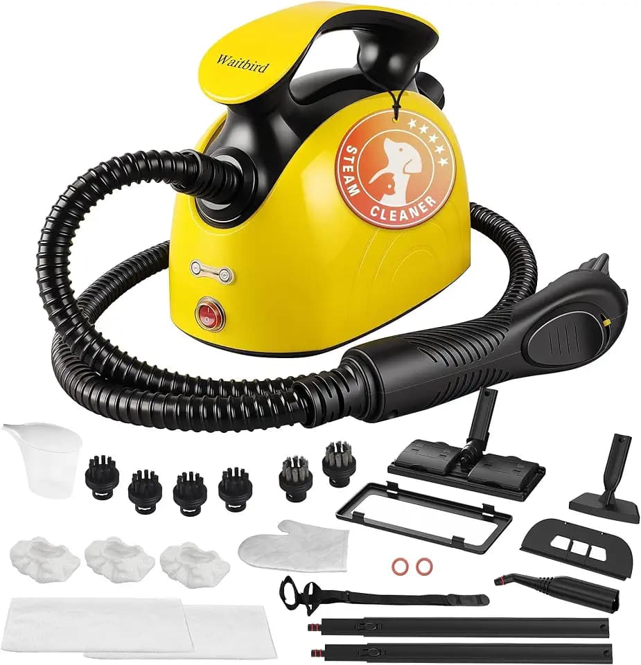 Waitbird 4.5 Bar 300°F Steam Cleaner for Bathroom, Kitchen, Floor & Grout