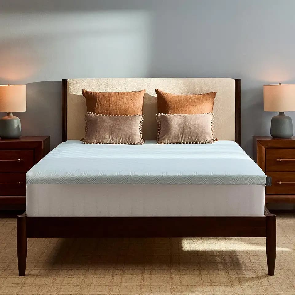 Tempur-Cloud 2-Inch + Cooling Mattress Topper, King