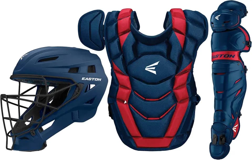 Easton | Elite X Baseball Catcher's Equipment | Box Set | NOCSAE Approved | Youth/Intermediate/Adult | Multiple Colors