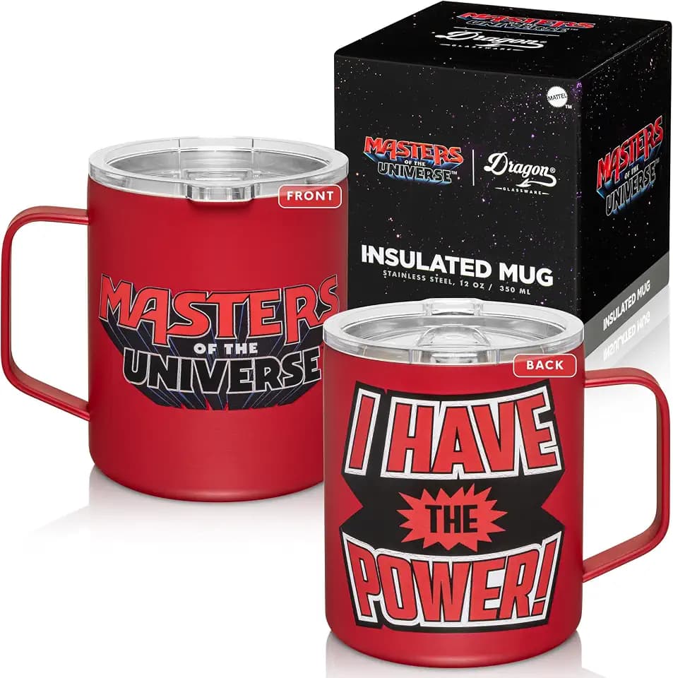 Dragon Glassware x Masters of the Universe Camp Mug 12oz - I Have The Power