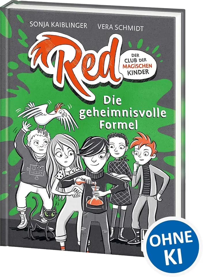 Red - Der Club der magischen Kinder (Band 3) - Die geheimnisvolle Formel: Ein brandneuer Fall - Spannende Detektivgeschichte für Kinder ab 9 Jahren - Wow! Das will ich lesen