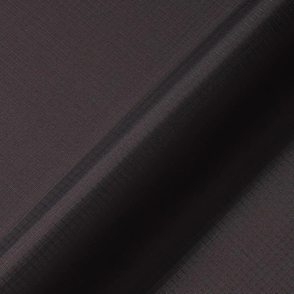 Precut Nylon Fabric (5 Yards x 57 inch) - Water Repellent Ripstop Fabric, Lightweight, Durable - Used for Covers, Flags, Sacks, Bags, Kites, Outdoor Crafts and DIY - Black
