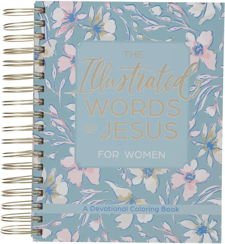The Illustrated Words of Jesus for Women: A Devotional Coloring Book
