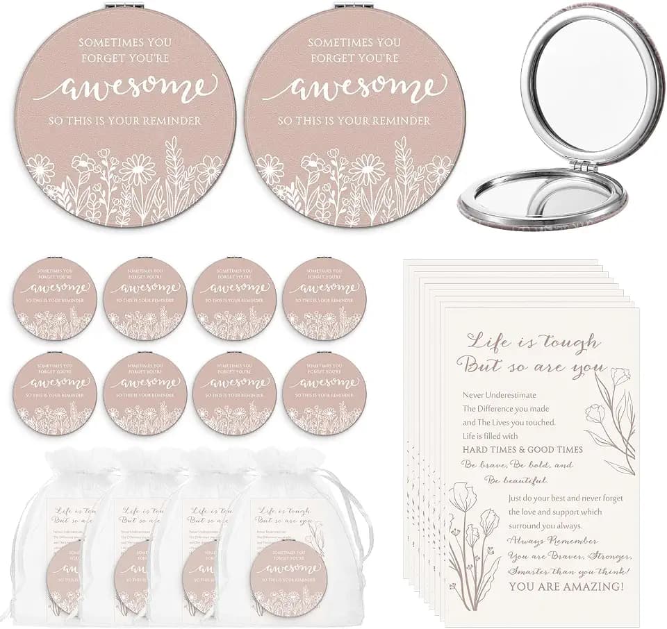 CroBlissful Inspirational Gifts for Women Bulk, 12 Set, Classic