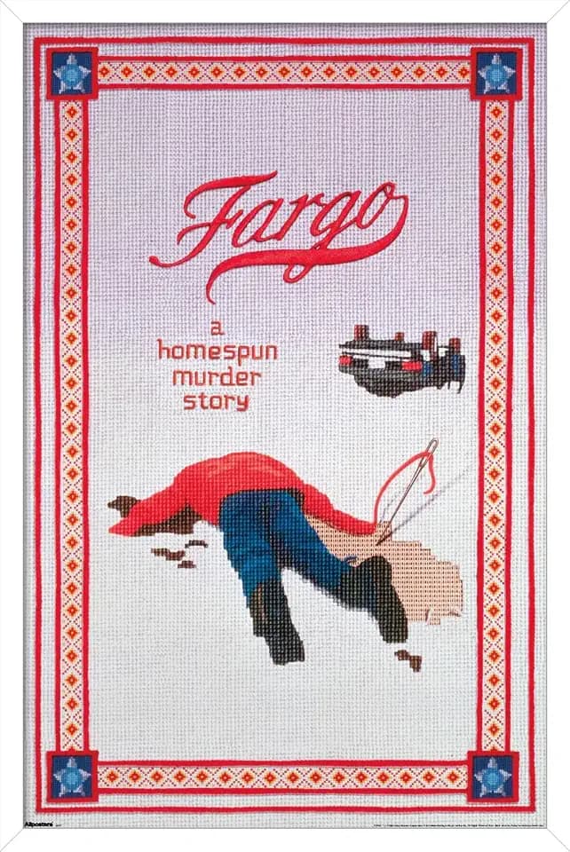 Trends International Fargo (1996) - One Sheet Wall Poster, 34L x 22.4W, White Framed Version