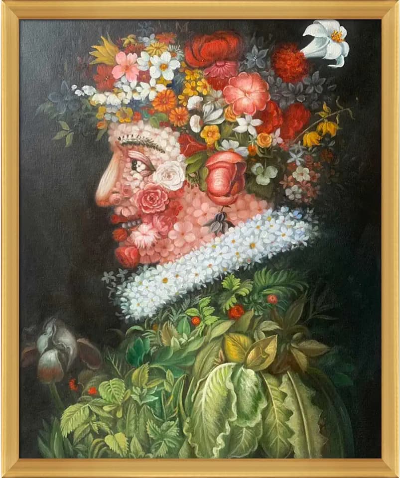 La Pastiche Spring with Piccino Luminoso Frame, 22.5" x 26.5"