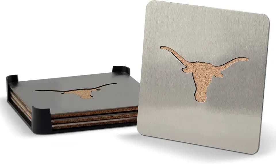 YouTheFan NCAA Boasters, 4-Piece Coaster Set