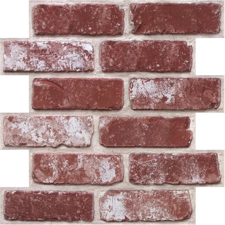 3D Faux Brick Wall Panels Peel and Stick, Designed for Quick DIY