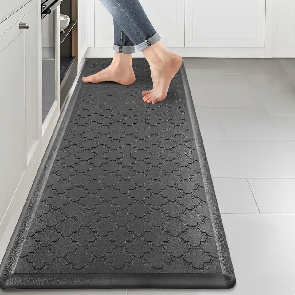 HEBE Anti Fatigue Kitchen Mats for Floor 20"x60", Cushioned Standing Mat