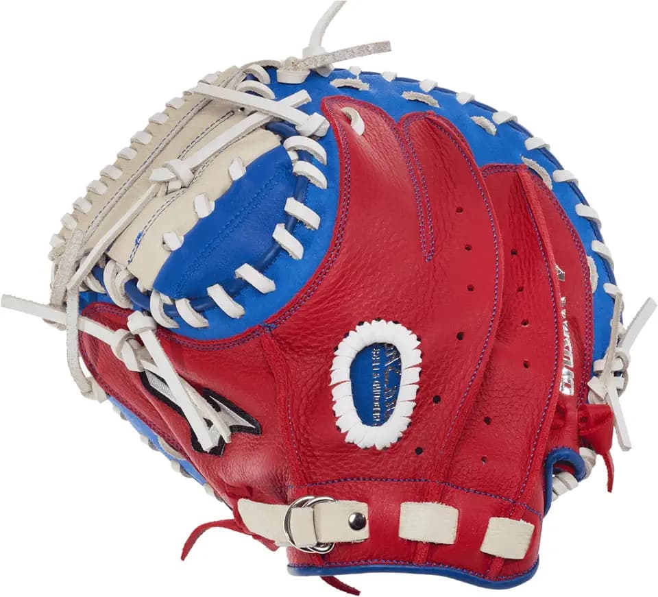 Mizuno Prospect PowerClose Youth Baseball Glove Series I V-Flex Notch I Parashock Palm Pad I Buttersoft Palm Liner